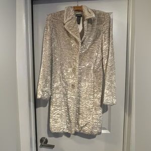 Size junior small, Bebe, Mid thigh length dress coat